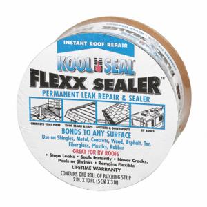 KOOL SEAL KS0018110-99 Reparaturpflaster, Flexx Sealer, 10 Fuß x 2 Zoll Größe, Rolle, grau | CR7KUX 4FJL1