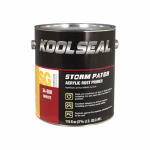 KOOL SEAL KS0034800-16 Grundierung, Acryl, Weiß, 1 Gallone Behältergröße, Storm Patch | CR7KUK 36MV79