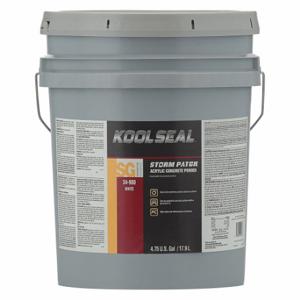 KOOL SEAL KS0034900-20 Grundierung, Acryl, Weiß, 5-Gallonen-Behältergröße, Storm Patch, Eimer | CR7KUM 36MV81