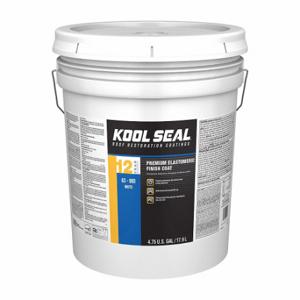 KOOL SEAL KS0063900-20 Elastomer-Dachbeschichtung, Acryl-Dachbeschichtungen, Acryl, reflektierend, weiß | CR7KUC 36MV74