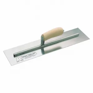 KRAFT TOOL CO. CF201C Cement Finish Trowel, Camel Back, 10x3 Inch | CR7LEX 58EV09