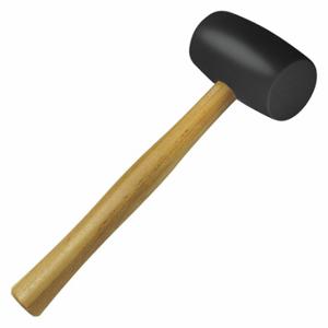 KRAFT TOOL CO. DC809 Black Rubber Mallet, 28 Oz | CR7LFH 58FC48