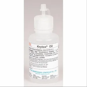 KRYTOX 143 AZ Aerospace Lubricant, -70 Deg to 300 Deg F, H2 No Food Contact, No Additives, 4 oz | CR7LJJ 35RP78