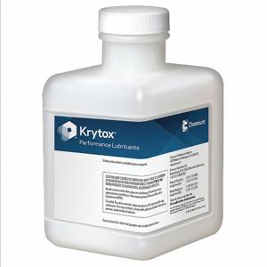 KRYTOX 143 AB Luft- und Raumfahrtschmiermittel, -40 °C bis 450 °F, H2, kein Lebensmittelkontakt, keine Zusatzstoffe, 0.5 kg, Glas | CR7LGX 35RP50