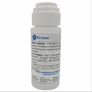 KRYTOX GPL-105 General Purpose Lubricant, -33 Deg to 400 Deg F, H1 Food Grade, No Additives, 1 oz | CR7LHK 35RT70