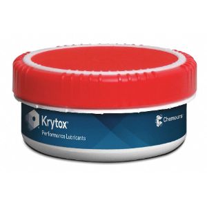 KRYTOX 240AC Luft- und Raumfahrt-Fettbehälter, 1 kg, Behälter, H1-Lebensmittelqualität, NLGI 2, PTFE-Verdicker | CE7NUB 35RR36