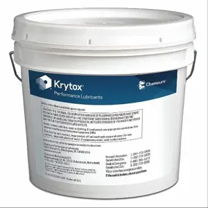 KRYTOX GPL 215 Extreme Pressure Grease Pail, 7kg, Black, Ptfe | CE7NZJ 35RU72