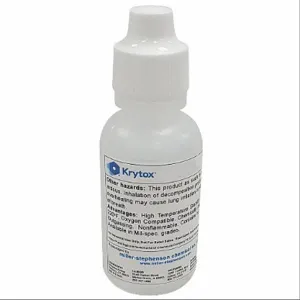 KRYTOX GPL-105 General Purpose Lubricant, -33 Deg to 400 Deg F, H1 Food Grade, No Additives, 2 oz | CR7LHM 35RT72