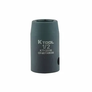 KTI KTI-33116 Impact Socket SAE 1/2 Inch 1-1/2 Inch Length Hex | AH7LTN 36WA52