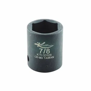 KTI KTI-33128 Impact Socket SAE 7/8 Inch 1-1/2 Inch Length Hex | AH7LVD 36WA90