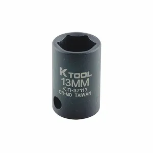 KTI KTI-37113 Impact Socket Metric 13mm 1-3/16 Inch Length Hex | AH7LUA 36WA63