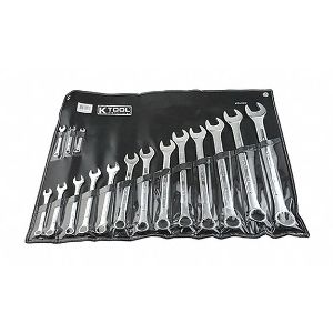 KTI KTI-41016 Combination Wrench Set SAE 16 pcs. | AH7LVG 36WA93