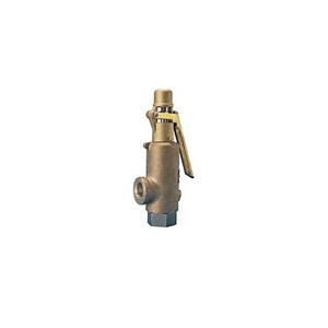 KUNKLE 0189-C02-KH Safety Relief Valve, 1/2 Inch Inlet x 3/4 Inch Outlet Size, Plain Lever, Air | CN2XQN 11321837