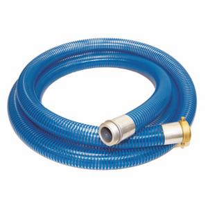 KURIYAMA 45DU74 Water Suction and Discharge Hose, 3 Inch Heightose Inside Dia, 65 PSI, Blue/Clear | CR7LLV