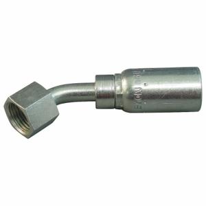 KURT FFX45-12-12 Hydraulic Crimp Fitting, Carbon Steel, 45 Deg Elbow, -12 | CR7LNJ 55RT70