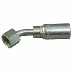 KURT FFX45-06-06 Hydraulic Crimp Fitting, Carbon Steel, 45 Deg Elbow, -6 | CR7LNM 55RR62