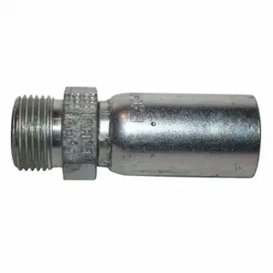 KURT MF-06-08 Hydraulic Crimp Fitting, Carbon Steel, Straight, -6 | CR7LUZ 55RT46