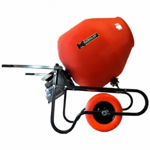 KUSHLAN PRODUCTS 1000DDWB Wheelbarrow Mixer, Direct Drive, 1.5 HP | CJ3VCT 348NT8