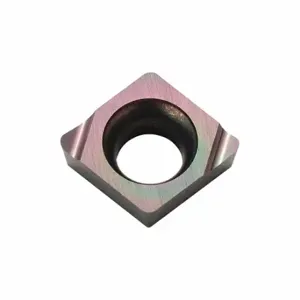 KYOCERA CCET110902MLFPDL010 Diamond Turning Insert, Left Hand, 1.40 mm Thick, 0.10 mm Corner Radius | CR8ALZ 185KF5