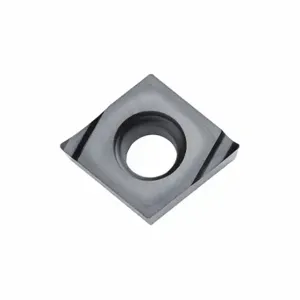 KYOCERA CCGT4305LA3KW10 Diamond Turning Insert, Wc-Co, Left Hand, 3/16 Inch Thick, 0.0079 Inch Corner Radius | CR8DYL 167EG6