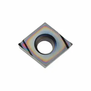 KYOCERA CCGT3251RA3PDL010 Diamond Turning Insert, Right Hand, 5/32 Inch Thick, 1/64 Inch Corner Radius | CR8CXT 185KR6