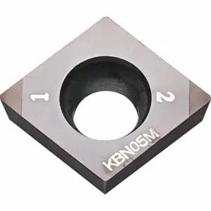 KYOCERA CCMW3252S00525MES Diamond Turning Insert, Ccmw Insert, Neutral, 5/32 Inch Thick, 1/32 Inch Corner Radius | CR7YRY 53CE83