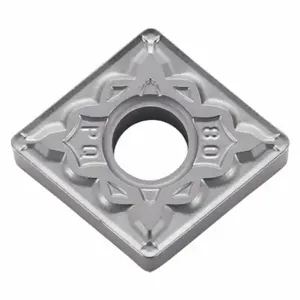 KYOCERA CNMG432PQTN620 Diamond Turning Insert, Neutral, 3/16 Inch Thick, 1/32 Inch Corner Radius | CR8CCK 184YV9