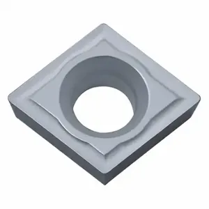 KYOCERA CPMH322TN60 Diamond Turning Insert, Ticn+Nbc Component, Neutral, 1/8 Inch Thick1/32 Inch Corner Radius | CR8DKR 167TK0