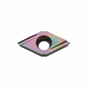 KYOCERA DCET21505MFLUPDL010 Diamond Turning Insert, Left Hand, 3/32 Inch Thick, 0.0079 Inch Corner Radius | CR8AND 185KK8