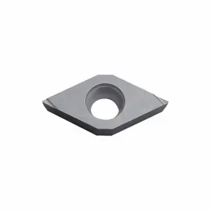 KYOCERA DCGT2151RFKW10 Diamond Turning Insert, Wc-Co, Right Hand, 3/32 Inch Thick, 1/64 Inch Corner Radius | CR8EBX 167EK4