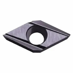 KYOCERA DCGT32502MFRJPR1225 Diamond Turning Insert, Right Hand, 5/32 Inch Thick, 0.0039 Inch Corner Radius | CR8CWY 167MX0