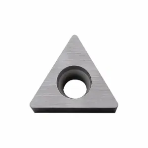 KYOCERA TBGW1211KW10 Diamond Turning Insert, Wc-Co, Neutral, 1/16 Inch Thick, 1/64 Inch Corner Radius | CR8DZH 167DA0