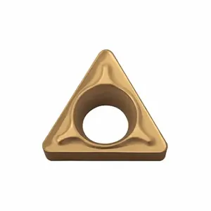 KYOCERA TBMT12105DP CA515 Triangle Turning Insert, 5/32 Inch Inscribed Circle, Neutral, Dp Chip-Breaker | CR8GWD 53LT31