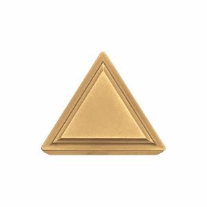 KYOCERA TPMR322 CA515 Triangle Turning Insert, 3/8 Inch Inscribed Circle, Neutral, 11 Degree Clearance Angle | CR8GKG 53LW88