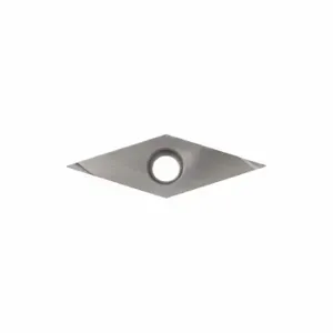 KYOCERA VBGT2201RFKW10 Diamond Turning Insert, Wc-Co, Right Hand, 1/8 Inch Thick, 0.0012 Inch Corner Radius | CR8JQR 167EC1