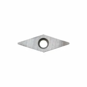 KYOCERA VBGW221SETKBN525 Diamond Turning Insert, Neutral, 1/8 Inch Thick, 1/64 Inch Corner Radius | CR8BWP 167FY5