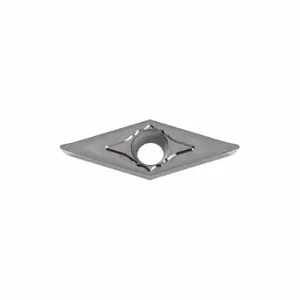 KYOCERA VCGT331AHKW10 Diamond Turning Insert, Wc-Co, Neutral, 3/16 Inch Thick, 1/64 Inch Corner Radius | CR8EAR 167DN9