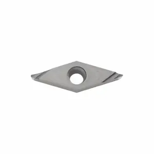 KYOCERA VCGT331RA3KW10 Diamond Turning Insert, Wc-Co, Right Hand, 3/16 Inch Thick, 1/64 Inch Corner Radius | CR8EBQ 167CV5