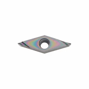 KYOCERA VCGT331RA3PDL010 Diamond Turning Insert, Right Hand, 3/16 Inch Thick, 1/64 Inch Corner Radius | CR8HXV 185KU6