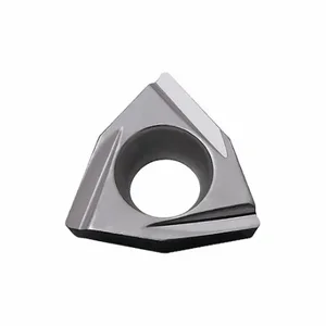 KYOCERA WPGT321LYKW10 Diamond Turning Insert, Wc-Co, Left Hand, 1/8 Inch Thick, 1/64 Inch Corner Radius | CR8DYK 167DE2