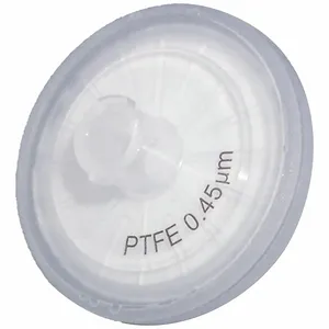 LAB SAFETY SUPPLY 12K963 Ptfe Syringe Filters 0.45 - Pack Of 100 | AA4FPJ