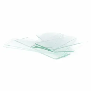 LAB SAFETY SUPPLY 20F865 Slide Clipped Corner Ground Edges - Pack Of 72 | AB4UUN