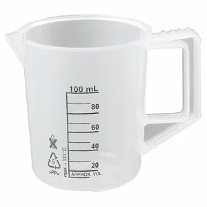 APPROVED VENDOR 23X901 Beaker With Handle 100ml - Pack Of 6 | AB7PLG