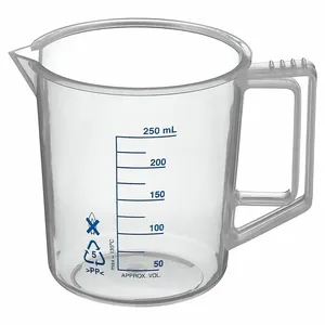 APPROVED VENDOR 23X902 Beaker With Handle 250ml - Pack Of 6 | AB7PLH