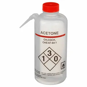 LAB SAFETY SUPPLY 24J878 Wash Bottle Acetone 750 Ml - Pack Of 2 | AB7WTV