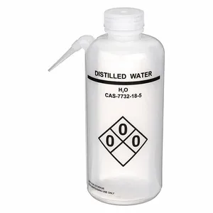 LAB SAFETY SUPPLY 24J891 Wash Bottle Water 750 Ml - Pack Of 2 | AB7WUJ