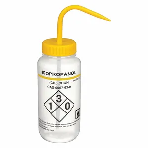 LAB SAFETY SUPPLY 24J904 Wash Bottle Vent Isopropanol 500 Ml - Pack Of 6 | AB7WUX