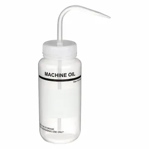 LAB SAFETY SUPPLY 24J914 Wash Bottle Machine Oil 500 Ml - Pack Of 6 | AB7WVH