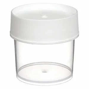 LAB SAFETY SUPPLY 32V498 Jars With Cap 500ml Polypropylene - Pack Of 6 | AC6CMP