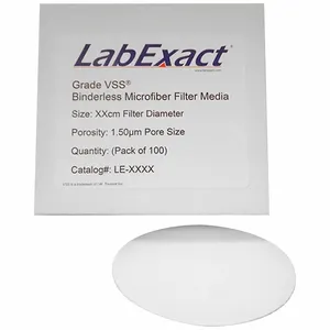 LAB SAFETY SUPPLY 12L002 Filter Membrane Vss 7.0cm - Pack Of 100 | AA4FQV